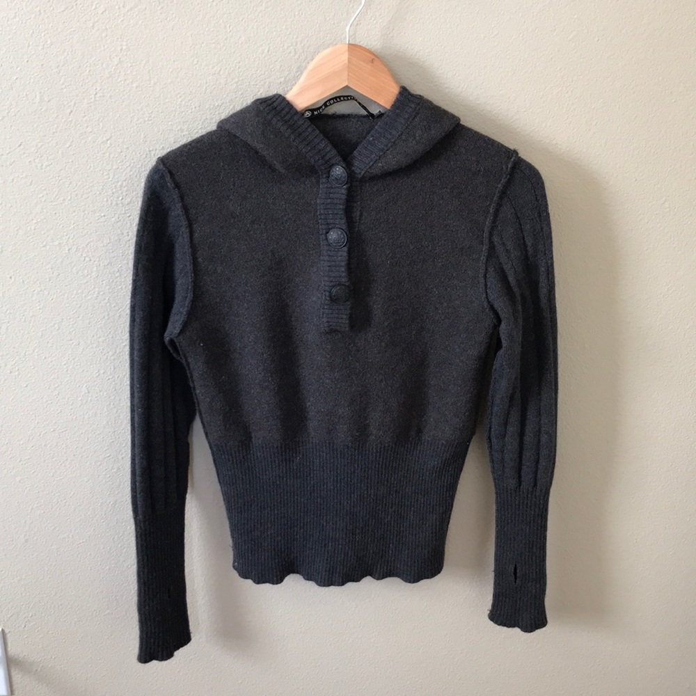 Nice Collective Pullover Sweater Hoodie Size 3 / M